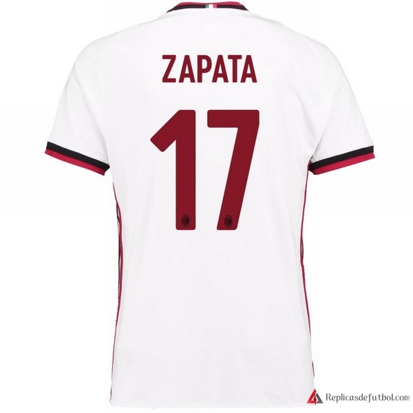 Camiseta Milan Segunda equipación Zapata 2017-2018